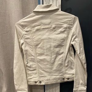 Women’s White Jean Jacket